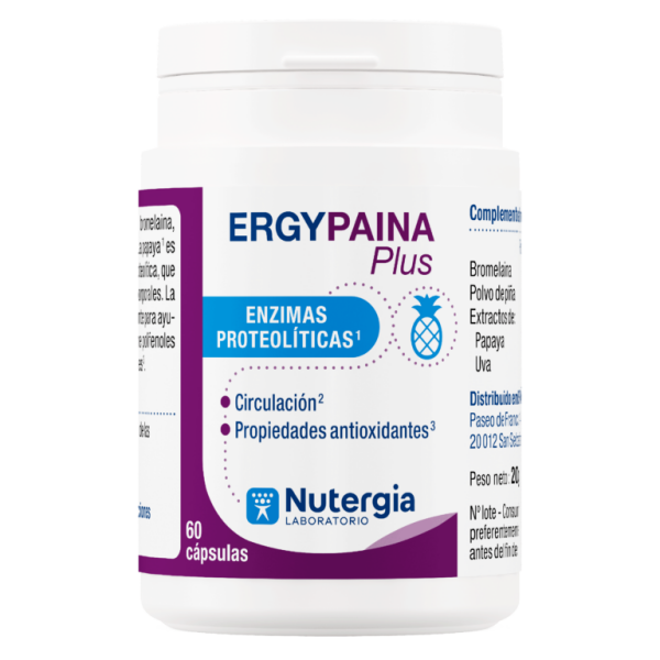 Ergypaina plus - Nutergia - 60 cápsulas