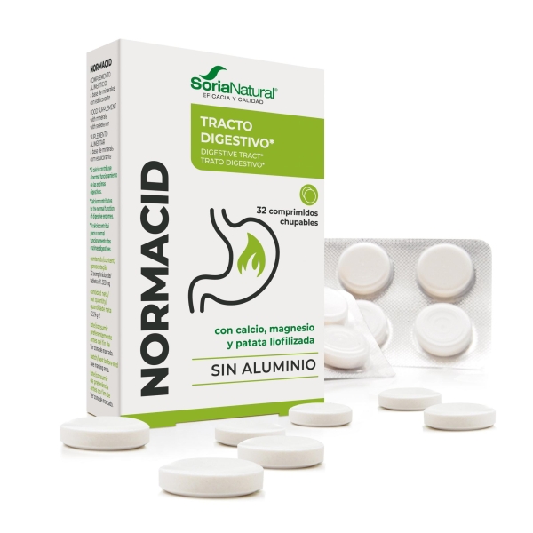 Normacid - Soria Natural - 32 comprimidos