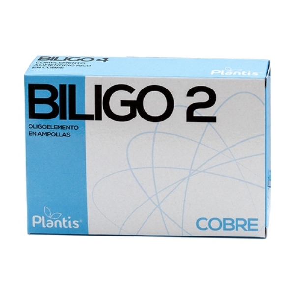 Biligo 2 Cobre - Plantis - 20 ampollas