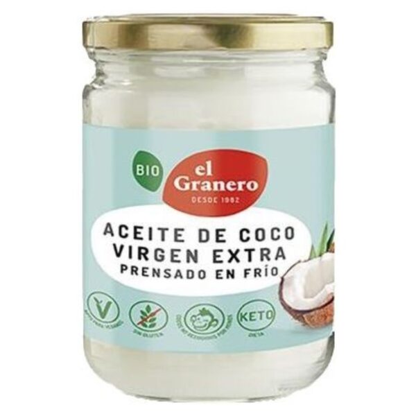 Aceite de Coco Virgen Extra - El Granero - 400ml