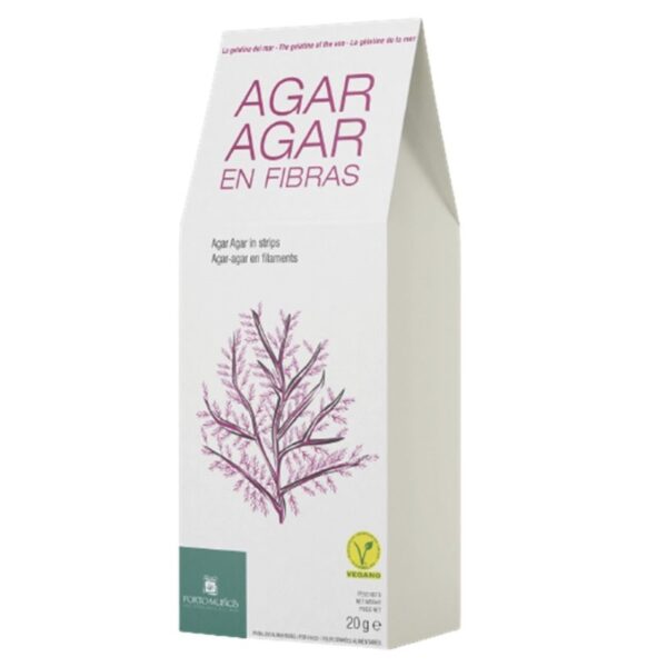 Algas Agar Agar Tiras - Porto Muiños - 20 gramos