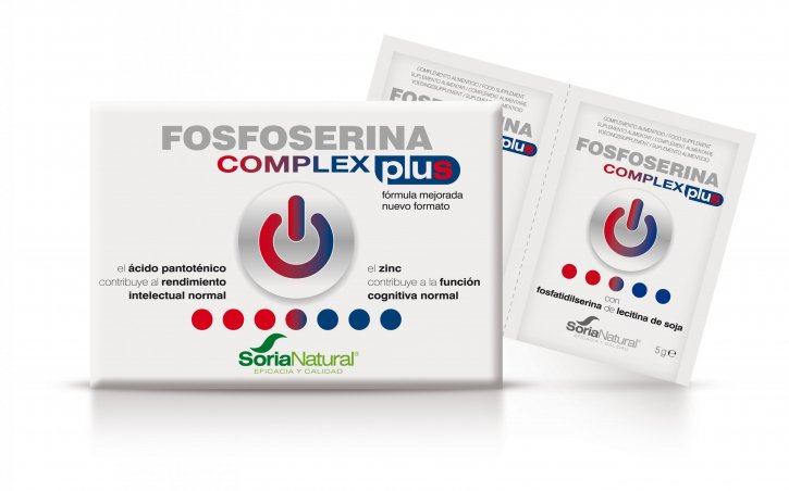 Fosfoserina Complex Plus- Soria Natural - 28 sobres