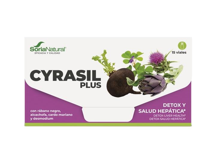 Cyrasil Plus - Ayuda para el Higado - Soria Natural -15 viales