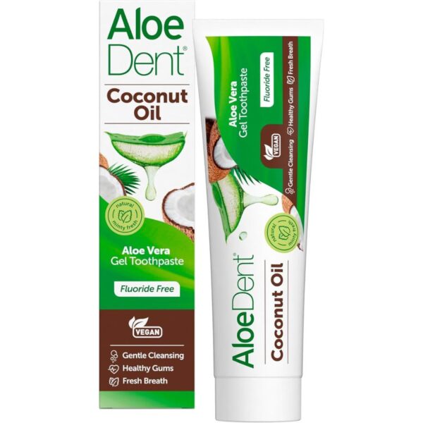 Dentífrico Aloe Coco - Aloedent - Optima - 100ml