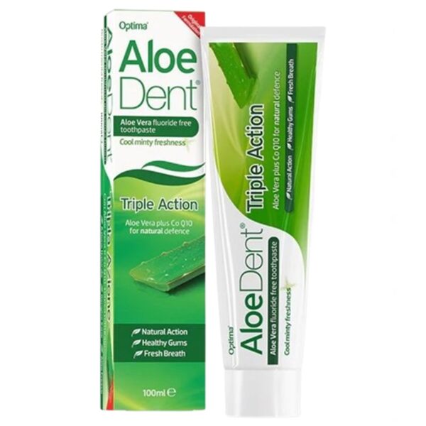 Dentífrico Aloedent Triple Acción - Optima - 100ml