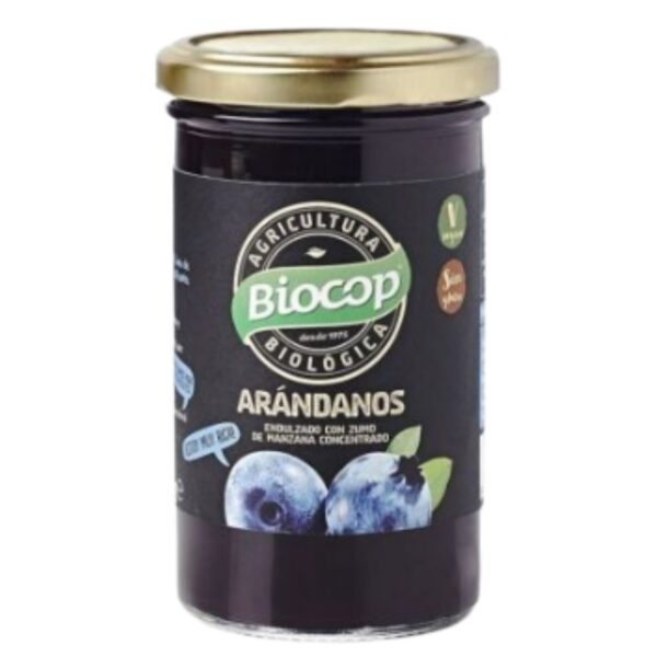 Compota Arándanos Sin Gluten Bio - Biocop - 265 gramos