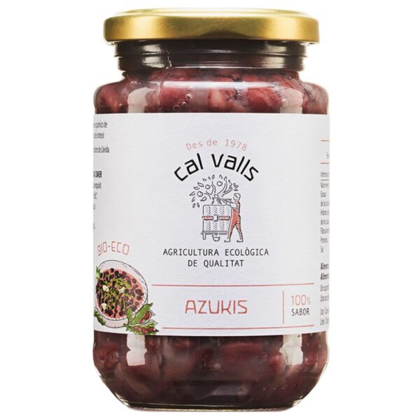 Azuki Cocido Eco - Cal Valls - 250 gramos
