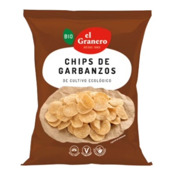 Chips de Garbanzos - El Granero - 80gramos