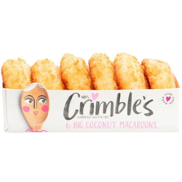 Galletas Coco Sin Gluten - Mrs Crimbles - 180 gramos