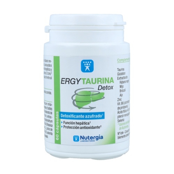 Ergytaurina - Nutergia - 60 cápsulas