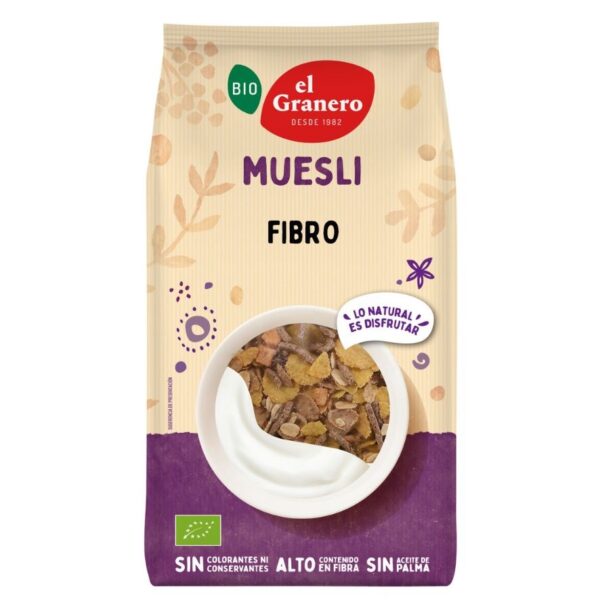 Muesli Fibro Bio - El Granero - 500 gramos