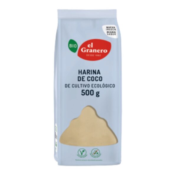 Harina de Coco Bio - El Granero - 500 gramos