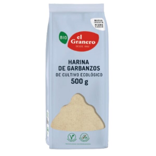 Harina de Garbanzos Bio - El Granero - 500 gramos