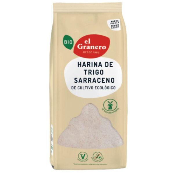 Harina Trigo Sarraceno Bio - El Granero - 500 gramos