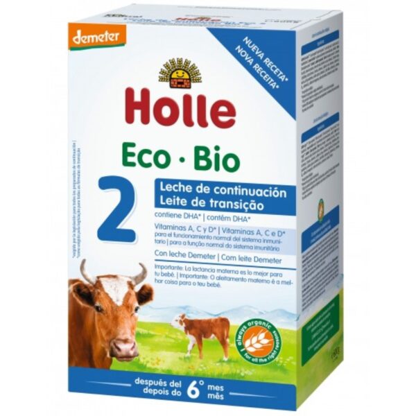 Leche infantil de Continuación 2 Bio - Holle - 600 gramos