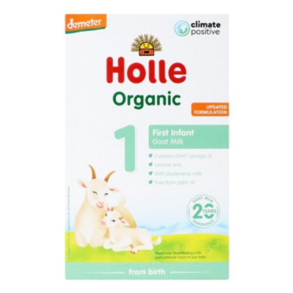 Leche de Cabra infantil 1 Bio - Holle - 400 gramos