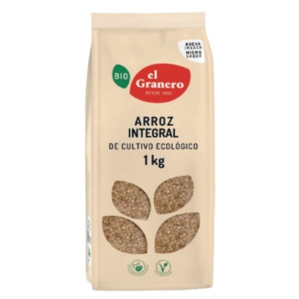 Arroz Integral Bio - El Granero - 1kg