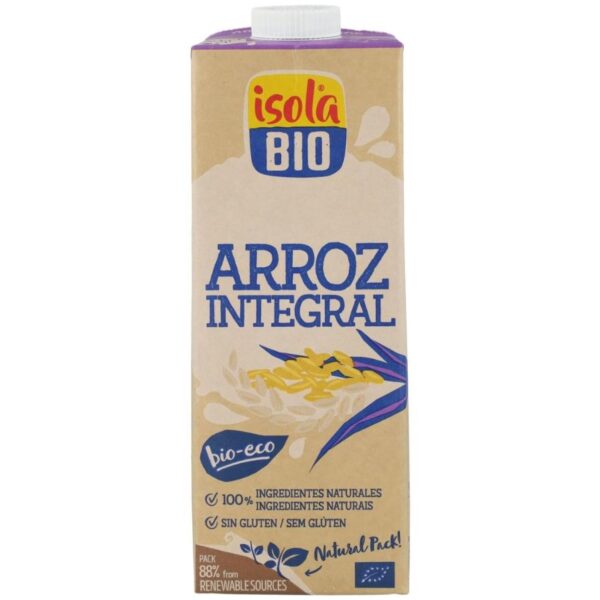 Bebida de Arroz Integral Bio - Isola - 1litro