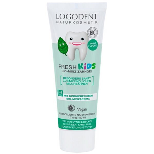 Dentífrico para niños menta Bio - Logona - 50ml