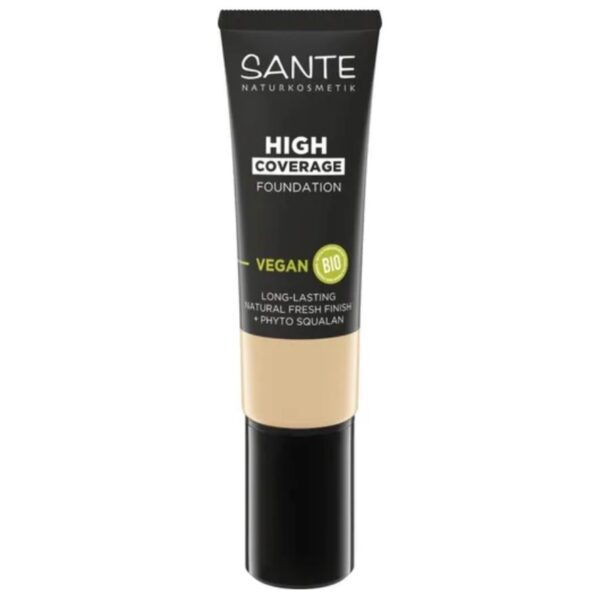 Maquillaje Fluido 01 Cool Ivory Bio - Sante - 25ml