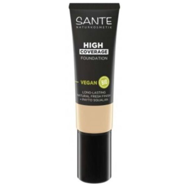 Maquillaje Fluido 02 Warm Ivory Bio - Sante - 25ml