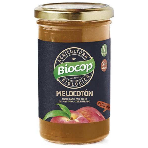 Compota de Melocotón Bio - Biocop - 265 gramos