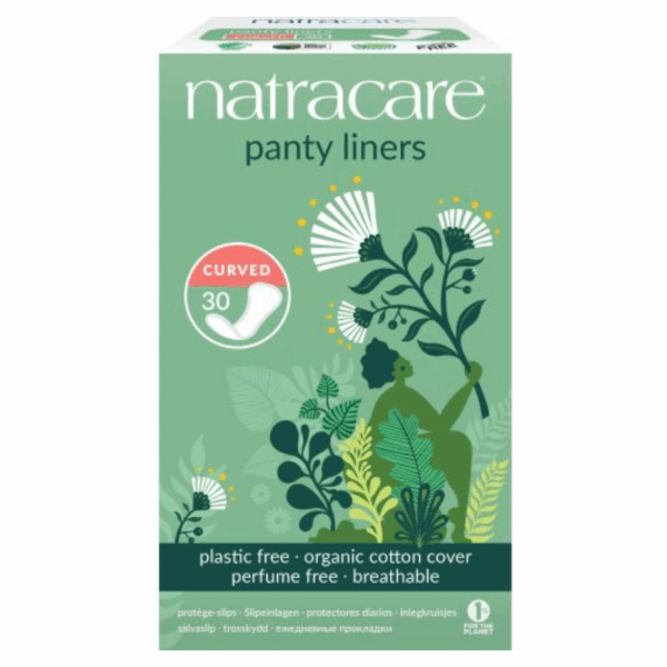 Salvaslip Curvados Bio - Natracare - 30 unidades