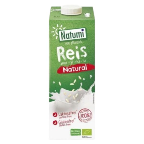 Bebida Vegetal de Arroz - Natumi - 1litro