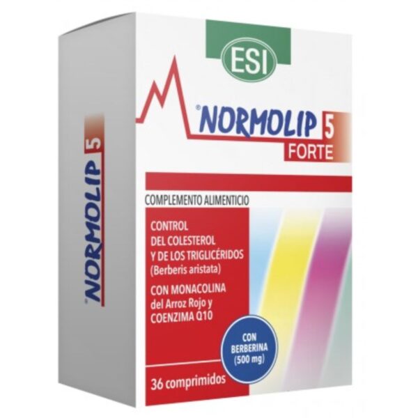 Normolip 5 Forte - Laboratorios ESI - 36 comprimidos