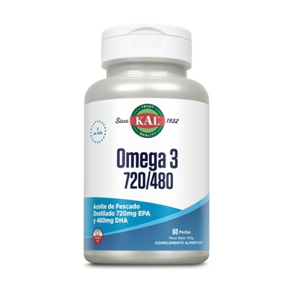Omega 3 720/480 - Kal - 60 perlas