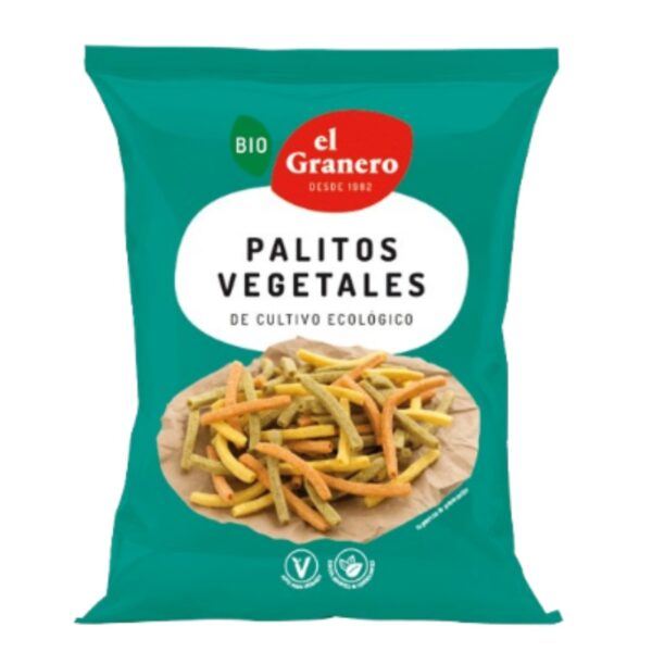 Palitos Vegetales Bio - El Granero - 70gramos