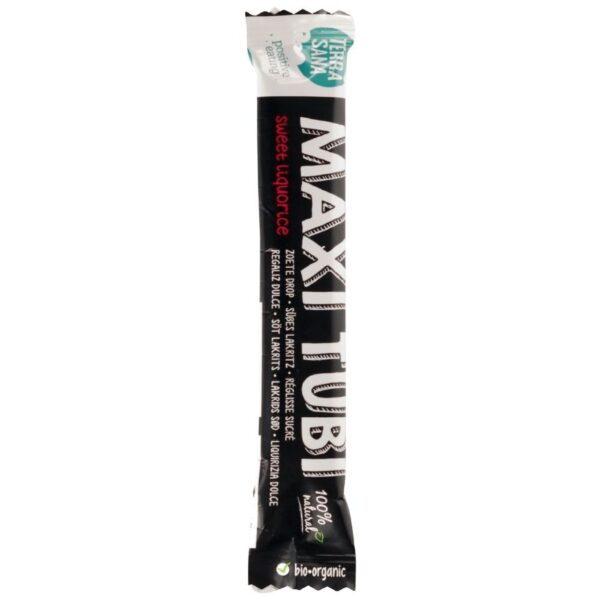 Regaliz MAXITubio Bio Vegan - Terrasana - 28 gramos