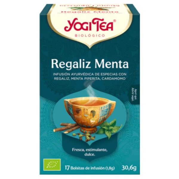 Regaliz Menta Bio - Yogi Tea - 17 Infusiones