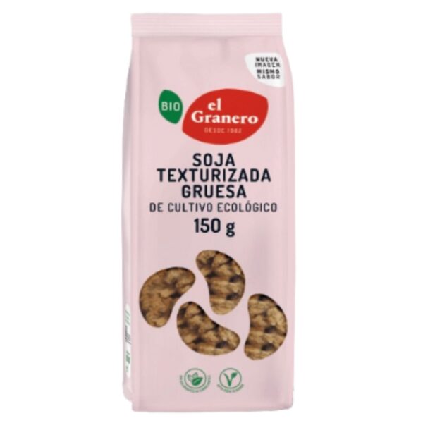 Soja Texturizada Gruesa Bio - El Granero - 150 gramos