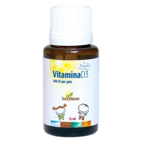 Vitamina D3 Peques 400UI - Suravitasan - 15ml