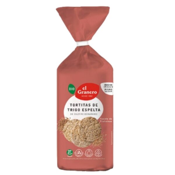 Tortias de Espelta Bio - El Granero - 108 gramos