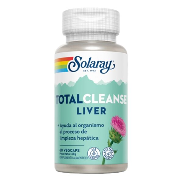 Total Cleanse Liver - Solaray - 60 cápsulas