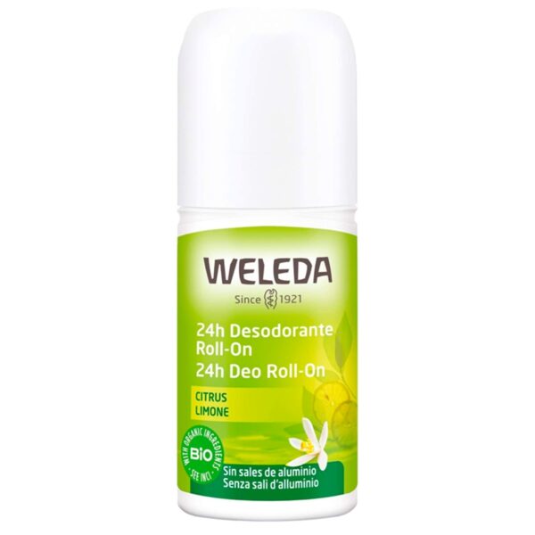 Desodorante Roll-on Citrus Bio 24h - Weleda - 50ml