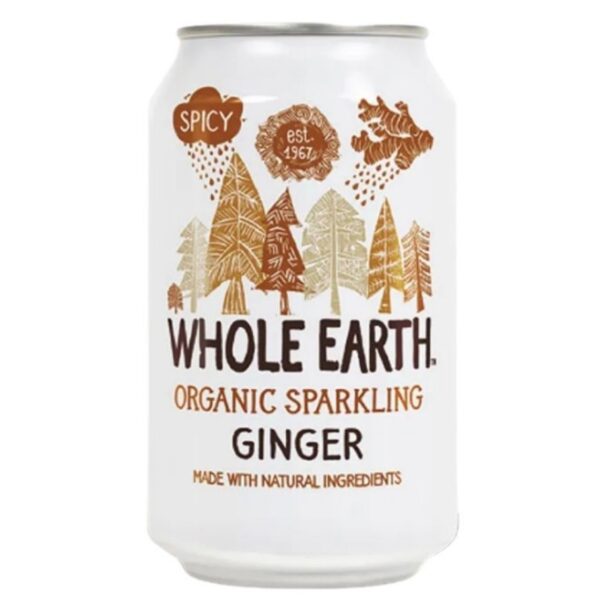 Refresco Bio de Jengibre - Whole Earth - 330ml