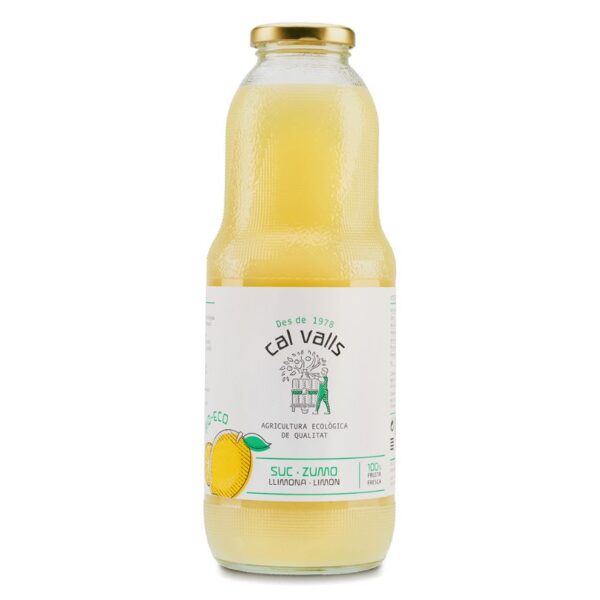 Zumo de Limon sin Azucar Eco - Cal Valls - 1L