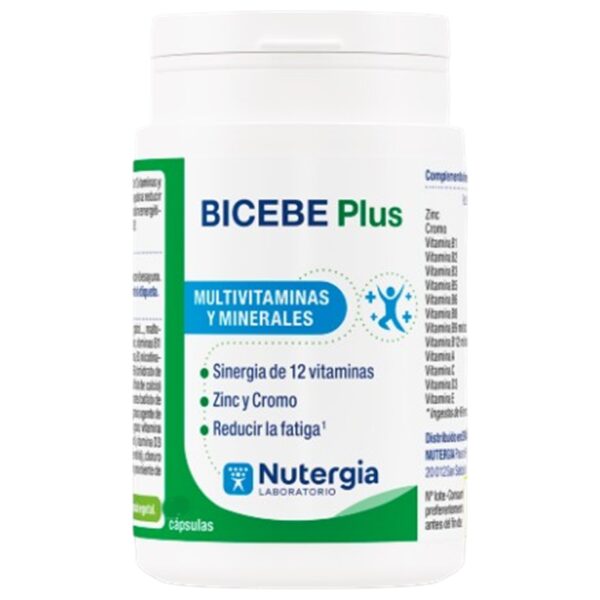 Bicebe Plus Multivitamínico - Nutergia - 30 capsulas